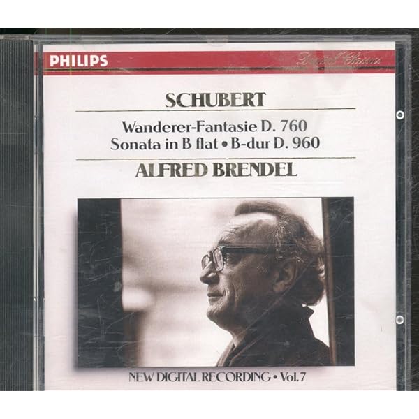 欧7CD Alfred Brendel Schubert Piano Works = Klavierwerke = Oeuvres Pour  4261282 Philips /00920 Alfred Brendel, Franz Schubert - Schubert: Piano Works